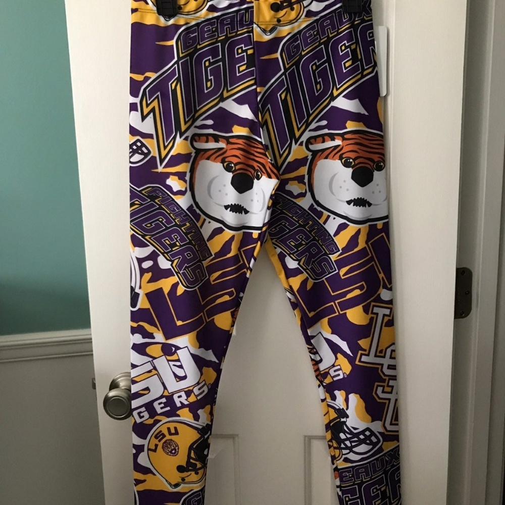 NWT Miss Fanatic LSU Leggings